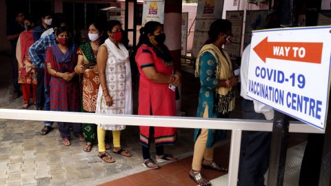 India ge vaccine program las kameh gai 