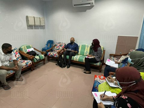 HRCM ge Team eh Mahibadhoo Police Station ah Ziyaaraiy Koffi