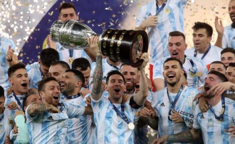 Messi ge inthizaarah foni nimumeh, Championkan Argentina ah