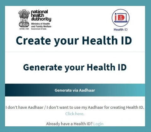 India in health card eh thaaaraf kohfi