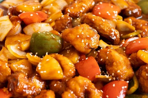 Sufura: sweet and sour chiken