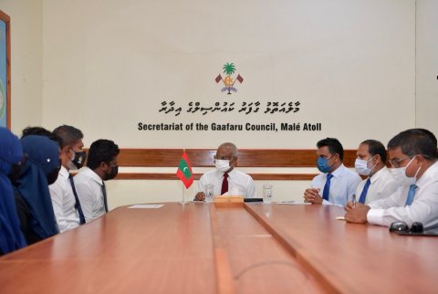 Gaafaru council ge kanboduvunthah raees aa hisaa kuravvaifi