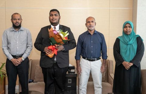 Islamic minister Nabeeh ah maruhabaa vidhaalhuvejje