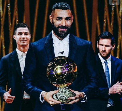 Ballon d'Or award Benzema ah