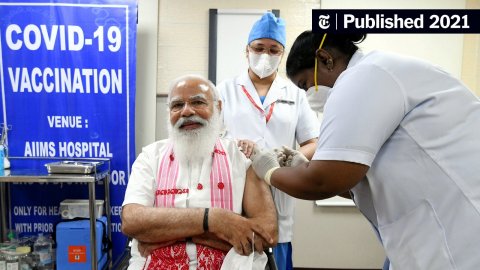 India in 100 million covid vaccine nahthaalaifi