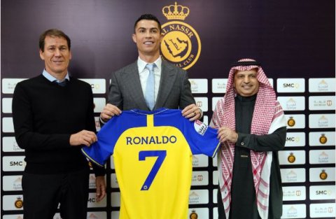 Ronaldo ge thaureef saudi league ah 
