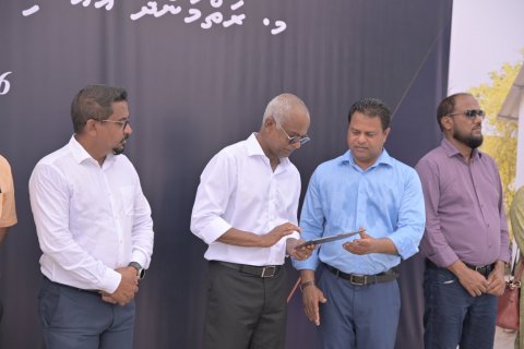 މުލަކަތޮޅު ރަތްމަންދޫ އައު އިންޖީނުގެ ރައީސް ހުޅުވައިދެއްވައިފި