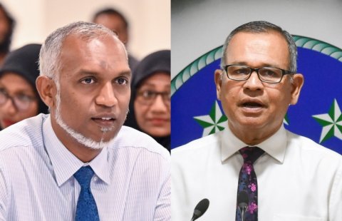 ޕީއެންސީގެ ރިޔާސީ ޓިކެޓަށް ވާދަކުރަނީ މުއިއްޒާއި އާދަމް ޝަރީފް 