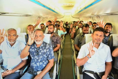 ޑރ މުއިއްޒުގެ ކެމްޕެއިން ދަތުރުތައް ފަށްޓަވައިފި، ފުރަތަމަ ބޮޑުތިލަދުންމައްޗަށް