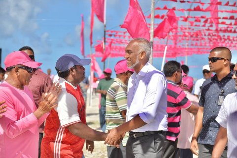 މުއިއްޒުގެވައުދު ދިއްގަރުރައްޔިތުންނަށް، ބިންހިއްކައި ބޯހިޔާވަހިކަމަށް ހައްލުލިބޭނެ