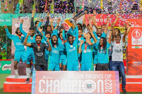 Club Maldives cup ge championkan WAMCO ah
