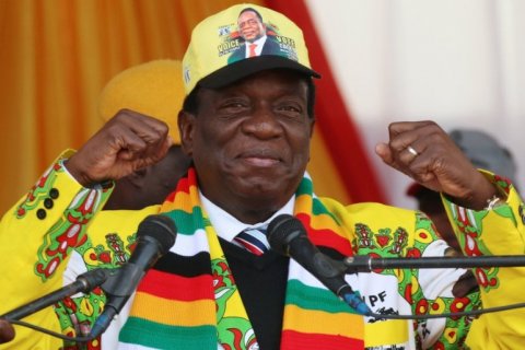 Zimbabwe’s President Mnangagwa wins second term