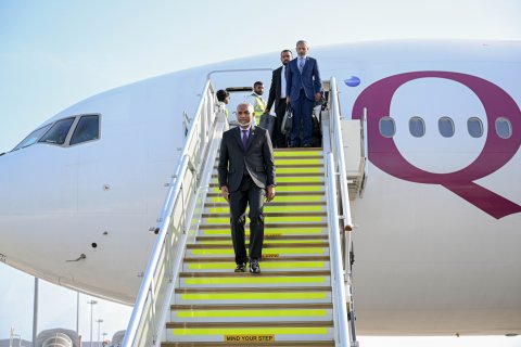 THE PRESIDENT RETURNS TO MALÉ AFTER CONCLUDING VISIT TO ANTIGUA AND BARBUDA