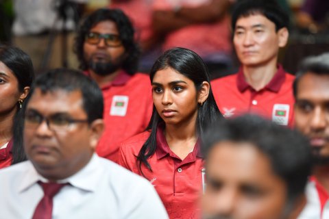 ޕެރިސް 2024 އޮލިމްޕިކްސް' ގައި ދިވެހިރާއްޖޭގެ ދިދަ އުފުލަން ހަމަޖެހިފައިވާ އެތުލީޓުންނާ ރައީސުލްޖުމްހޫރިއްޔާ ބައްދަލުކުރެއްވުން