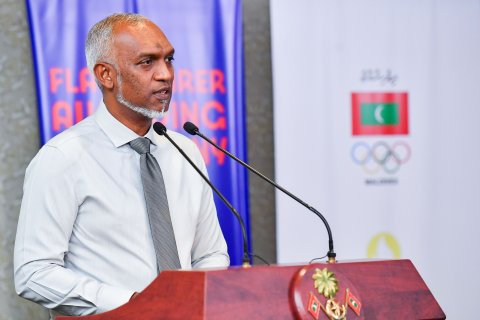 ޕެރިސް 2024 އޮލިމްޕިކްސް' ގައި ދިވެހިރާއްޖޭގެ ދިދަ އުފުލަން ހަމަޖެހިފައިވާ އެތުލީޓުންނާ ރައީސުލްޖުމްހޫރިއްޔާ ބައްދަލުކުރެއްވުން